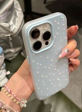 韩风ins彩点适用于荣耀play7Tpro手机壳x30 x40 x50i高级感 畅玩60plus新款70 80 90 100磨砂 200pro保护套