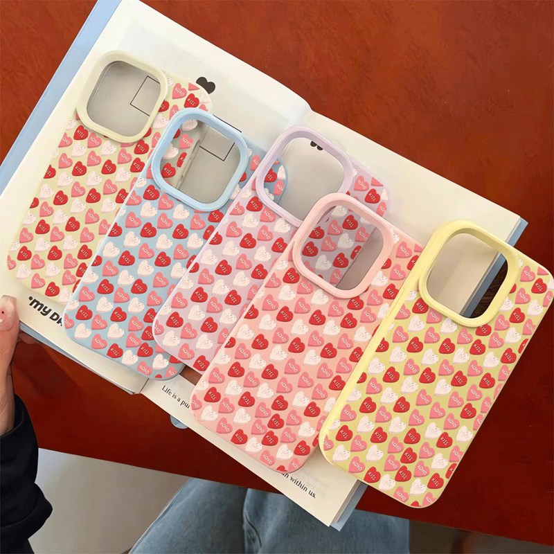 韩风ins新款防摔时尚糖果色情侣网红保护套