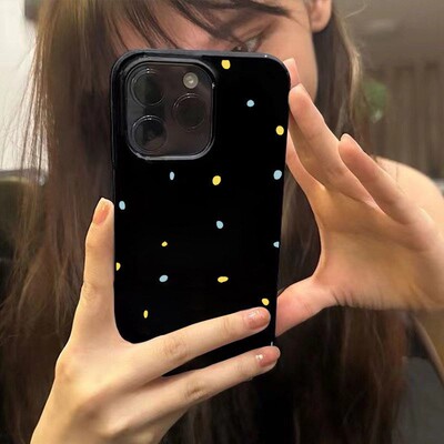 小众满屏波点适用于荣耀x10x30x40手机壳90/80/70新款200/3000防摔play7Tpro高级mgaic7畅玩50/60plus保护套