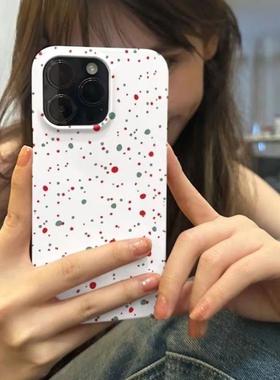 ins泼墨波点适用于realme13pro手机壳真我GTneo6se防摔Q5i/Q3pro新款v20v23v25v30v60全包neo7亮面gt2保护套