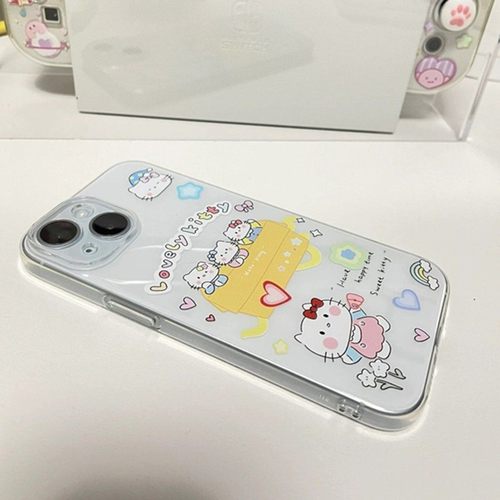 防摔 白底IMD 高颜值