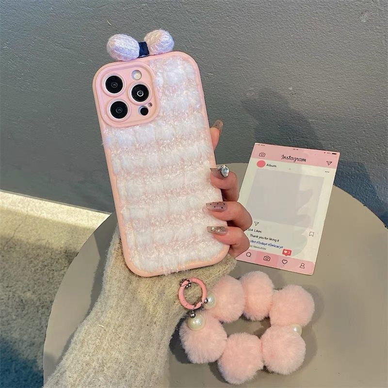 新款 高级感 皮纹大孔 防摔