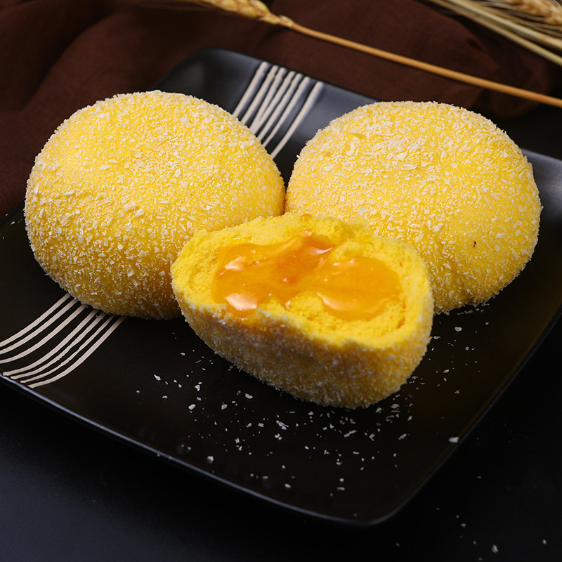 广式速冻包子雪山大流沙包港式椰蓉流心甜包速成品早餐面食包邮