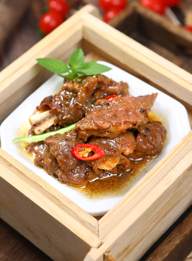 丁三记家庭装黑椒腌制牛仔骨牛小排带骨牛排牛肋排牛肉茶楼早茶