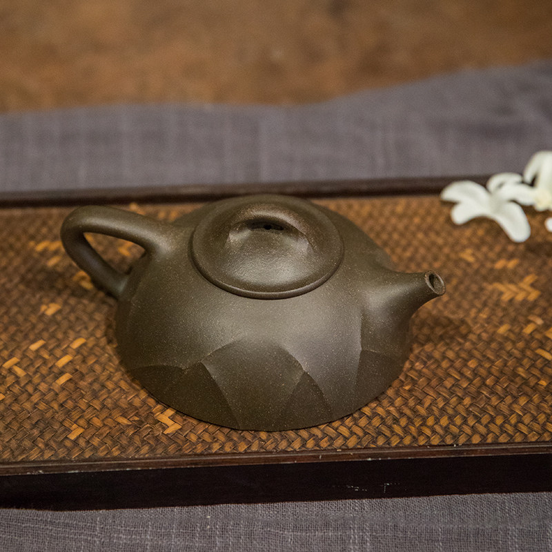 纯手工紫砂壶《魔井壶》工艺美术师朱丹作品天然紫砂壶收藏150ml