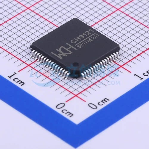 全新原装 CH9121 LQFP64 串口转网络 网络转TTL模块芯片IC