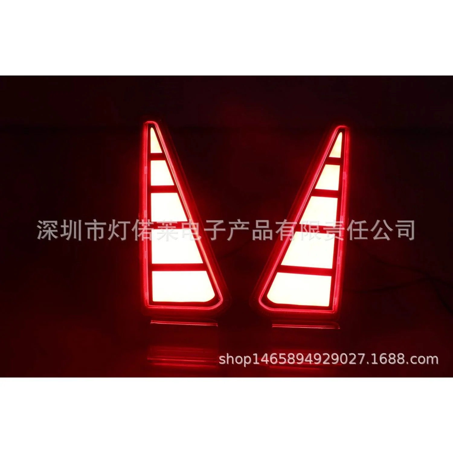 适用于丰田VOXY 80 NOAH尾灯刹车灯包围灯LED2014~2017后杠灯雾灯