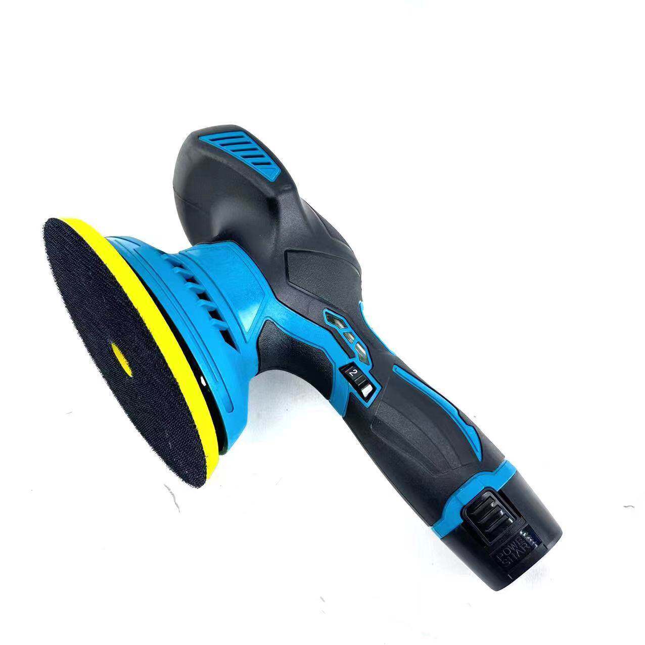 12V锂电抛光机 无线便携式汽车车用美容打蜡机汽车美容工具抛光机