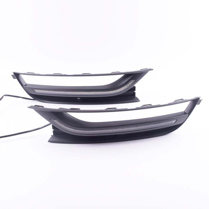 适用于11-15款大众帕萨特LED日行灯 雾灯改装LED日间行车灯