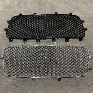 适用09-18款宾利飞驰Flying Spur前杠中网格删 左右中网黑色 电镀