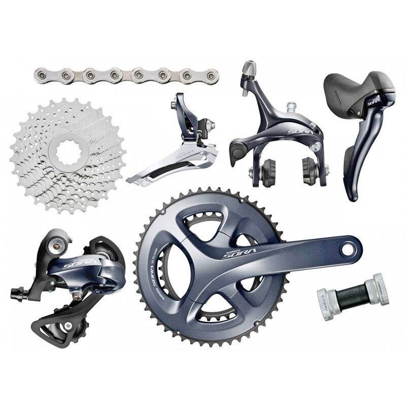 禧马诺SHIMANO R3000公路自行车变速套件18速手变/前拨/后拨/牙盘