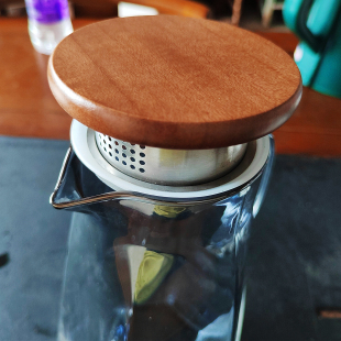 冷水壶盖高硼硅玻璃 密封防漏食品级 凉水壶通用替换盖子配件现货