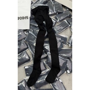 秒发诗歌兰099简约法式时髦松紧腰弹力显瘦压腿连裤袜女百搭2025