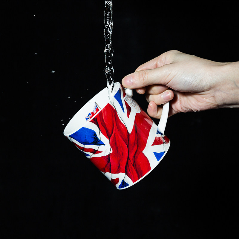 英国丹侬DUNOON骨瓷马克杯英国国旗图案水杯陶瓷杯情侣茶杯礼盒装
