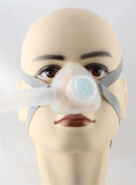 PAPR正压硅胶鼻罩鼻口罩面具面罩吃饭看牙睡觉防护