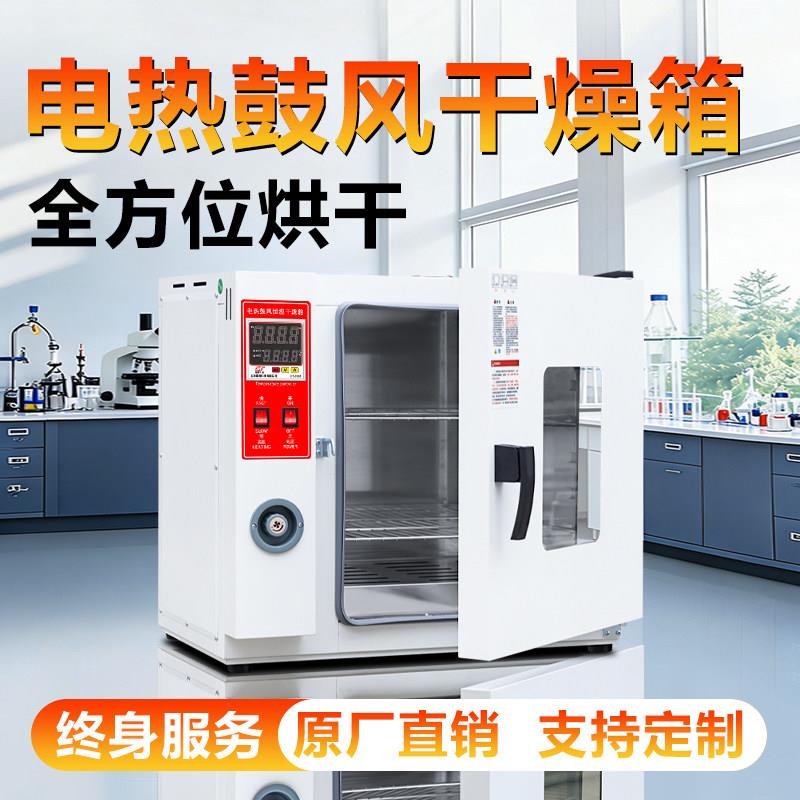 实验室干燥箱高温烘箱工业烤箱恒温鼓风烘干机医用小型药材烤大灯