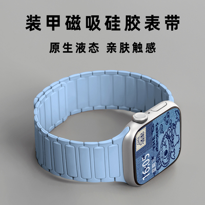 张婧仪同款表带【天蓝色】硅胶