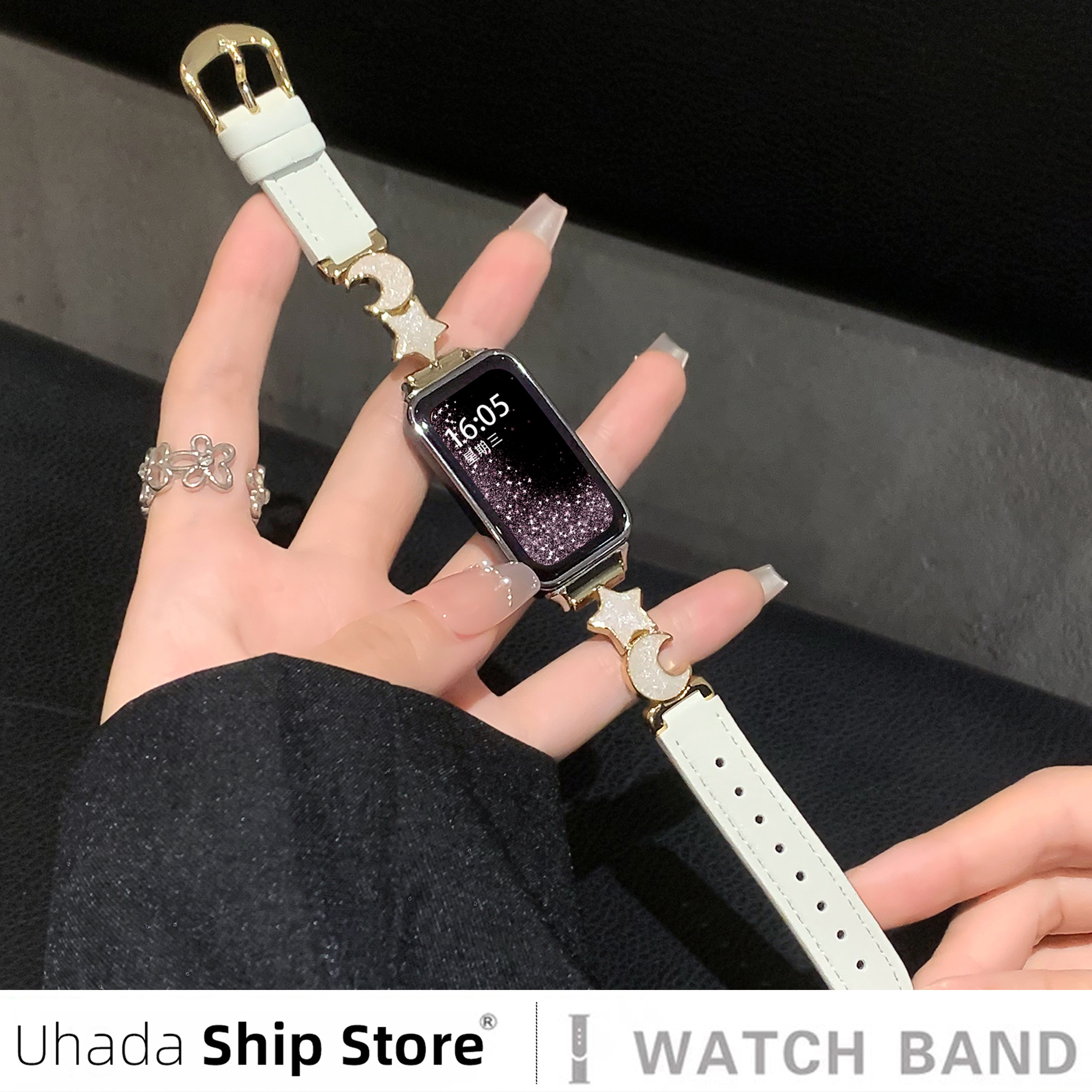 uhada【星辰大海】华为10表带女