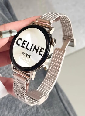 uhada适用华为gt4表带麦穗磁吸新款华为gt5表带华为智能手表watch3/4pro金属gt2女款高级gt6荣耀magic2手腕带