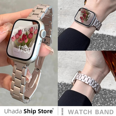 新款创意金属三株钢夏季男女表带