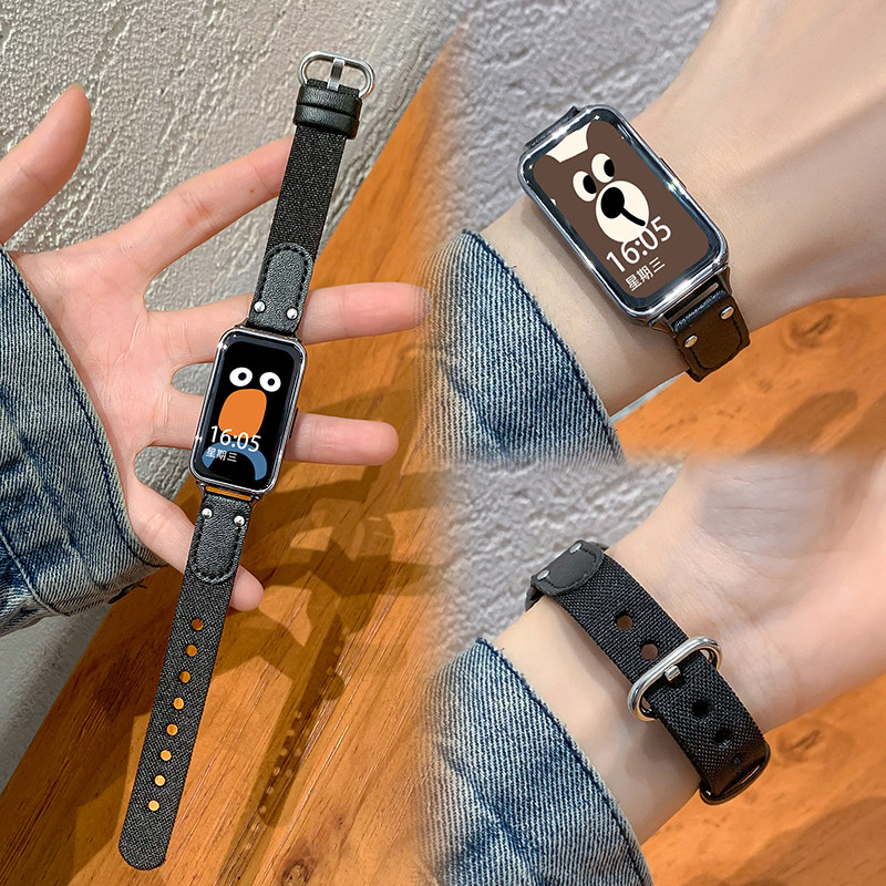 新款尼龙编织运动男女时尚表带