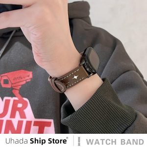 【星光皮质】适用小米手环10表带星光皮质小米手环8/9表带智能运动小米手环7/6/5NFC版男女创意秋冬替换腕带