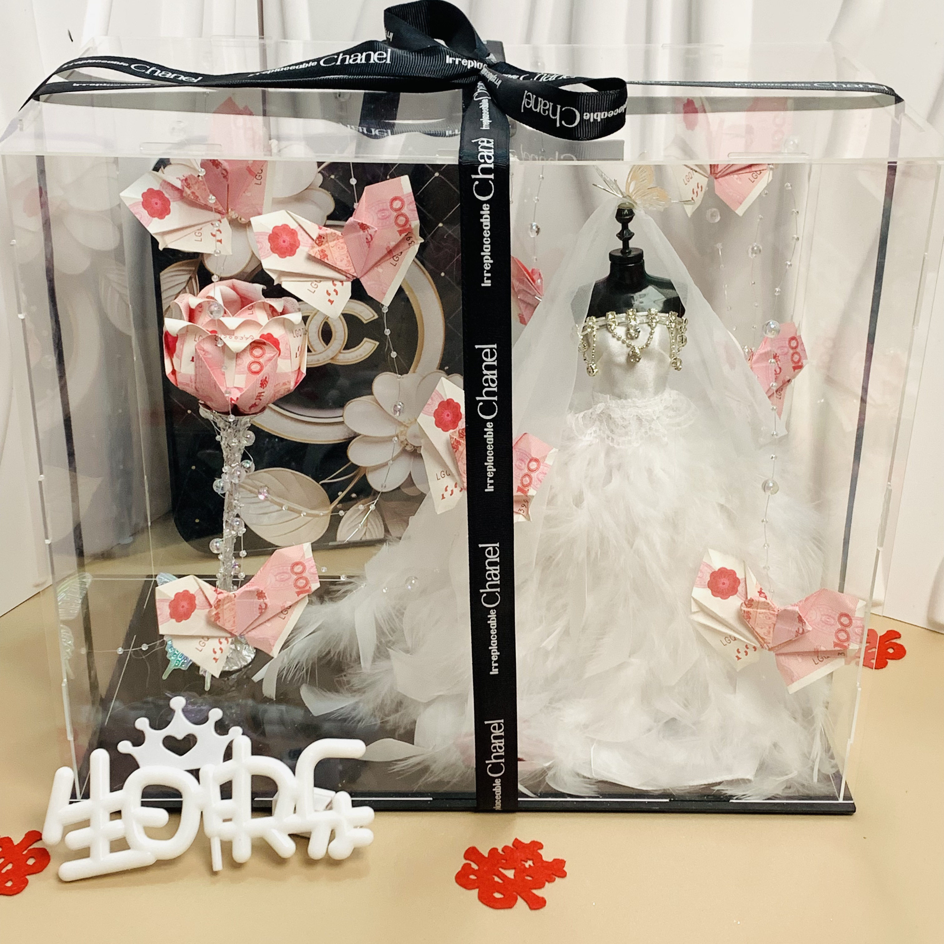 DIY创意有钱花材料包手工制作