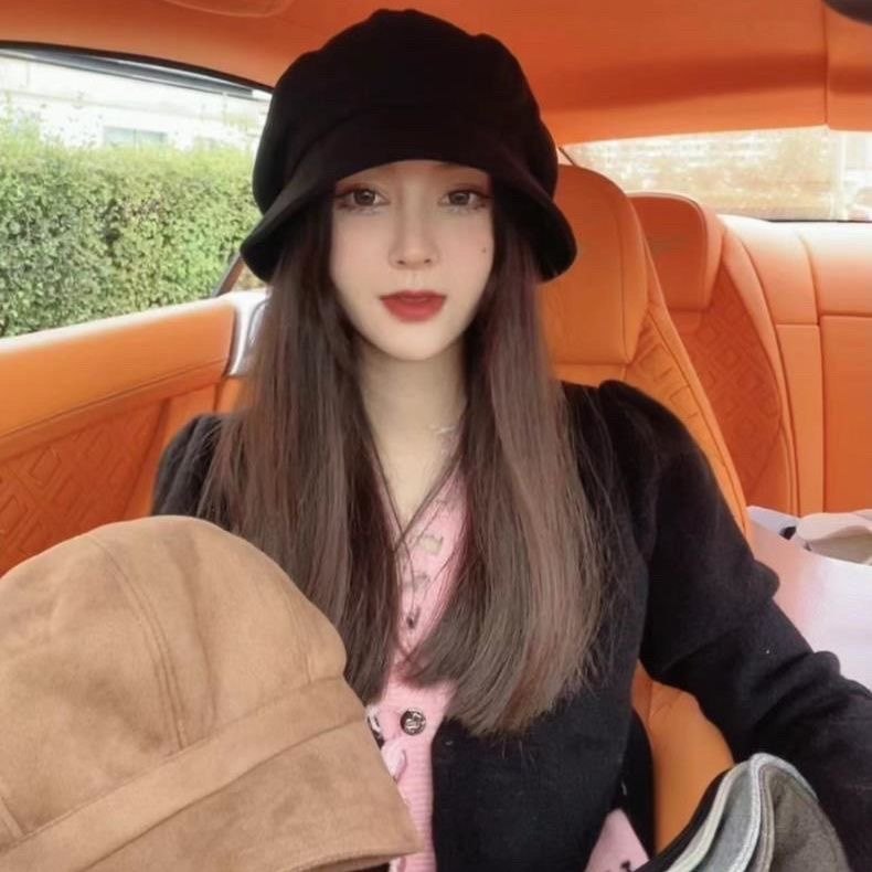 日系风短檐盆帽秋冬素颜遮脸时尚百搭渔夫帽优雅知性麂皮绒堆堆帽,服饰配件/皮带/帽子/围巾,帽子,淘宝优惠券,粉丝福利购,淘宝优惠卷