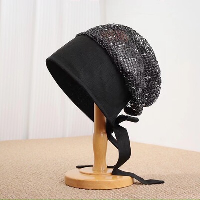 镂空透气大檐显脸小防晒帽女春夏