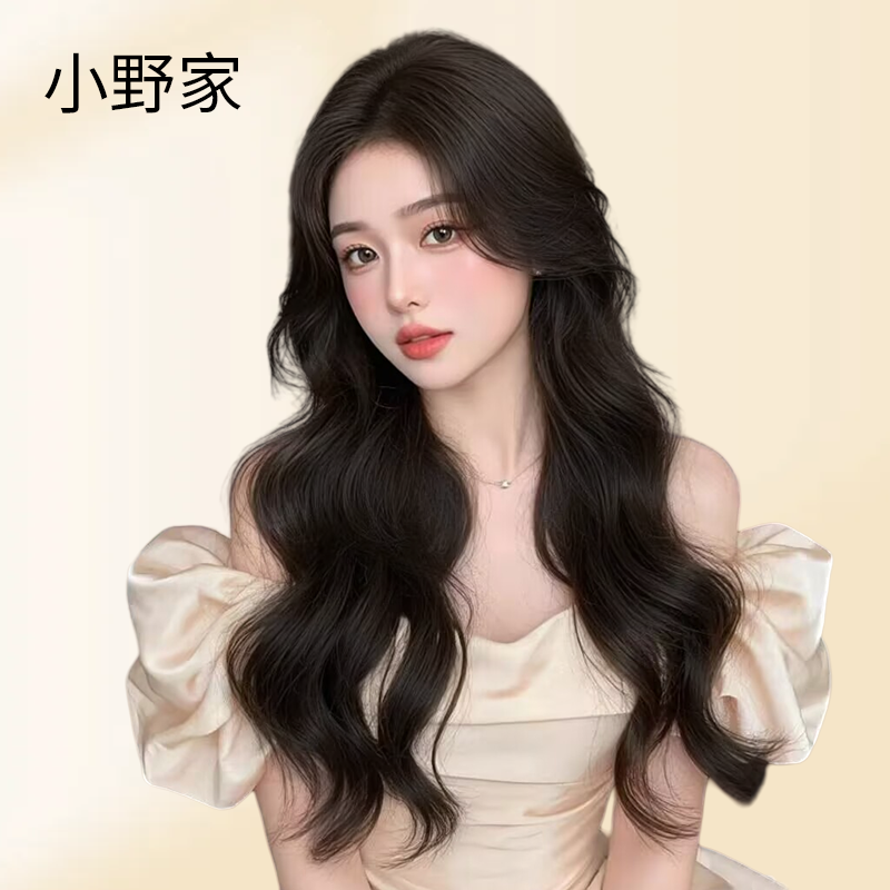 仿真头皮假发套高颅顶蓬松自然