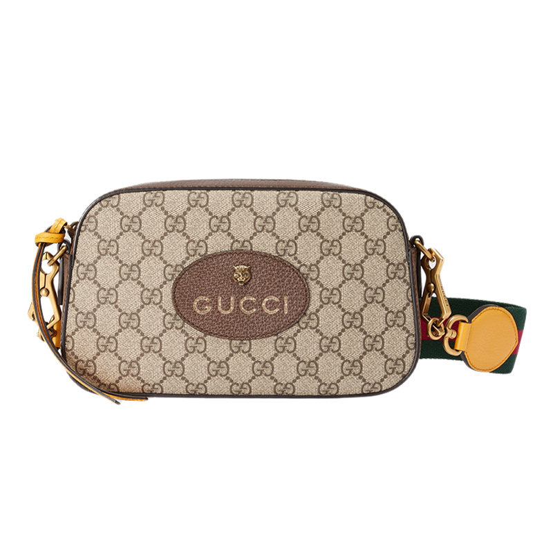 【买手力荐】GUCCI/古驰肖战同款男女同款斜挎包经典虎头GG相机包