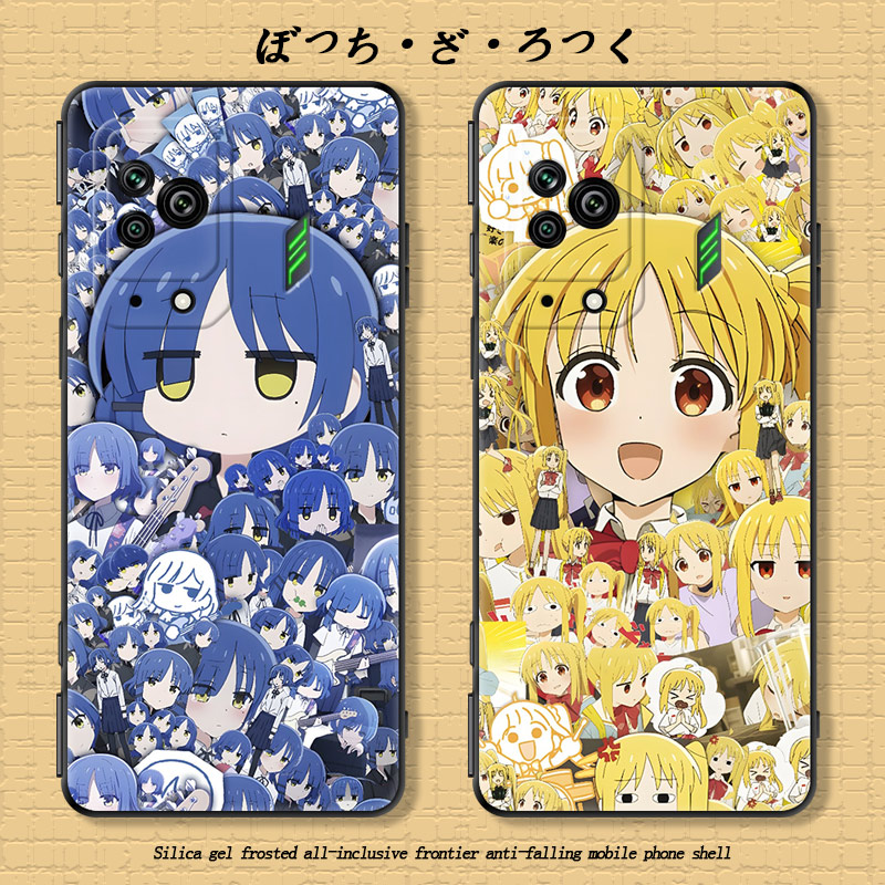 黑鲨硅胶手机壳动漫女款