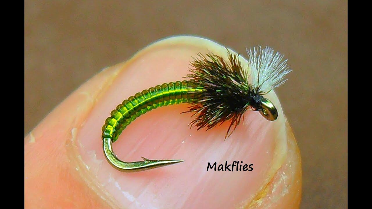 绿色弹力线飞蝇躯体打底线若虫身体绑线仿真昆虫飞钓毛钩非成品