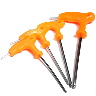 拐杖型内六角扳手钒钢CR-VT型扳子球头M2.5M3M4M5M6M8M10M12M14