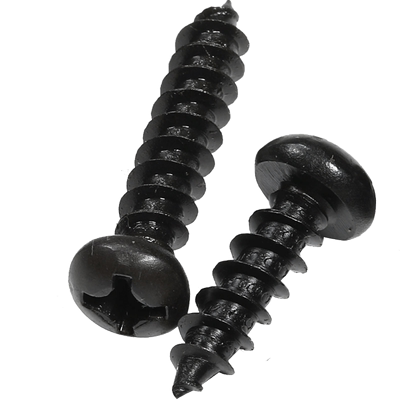 黑色304不锈钢十字盘头自攻螺丝