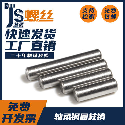 轴承钢紧固件滚柱圆柱销轴承钢