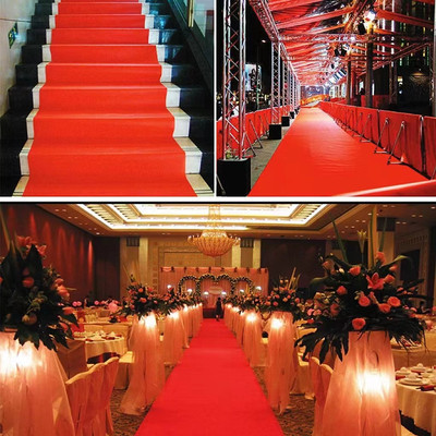 加厚喜字红地毯婚庆专用