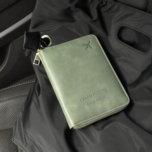 护照夹钱包一体多功能卡包证件收纳包机票夹防盗刷 旅行好物