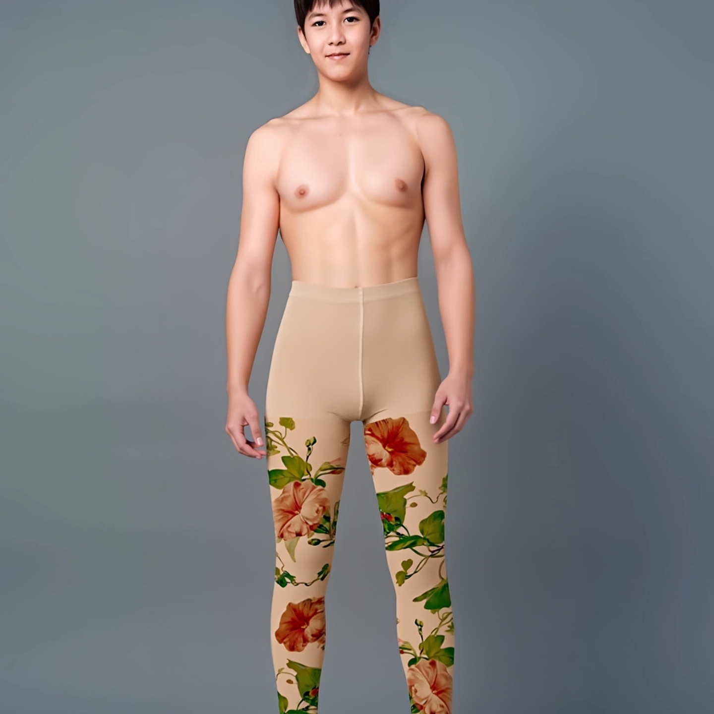 潮袜防晒日系卡通印花演出连裤袜