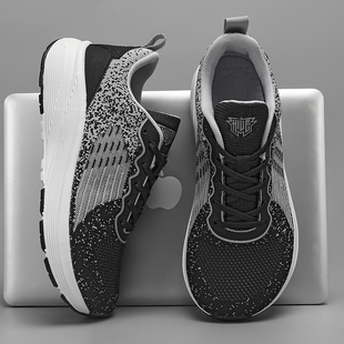 安能玛宽头男鞋秋季网面大脚掌拇指外翻脚肥脚宽宽楦跑步运动女鞋