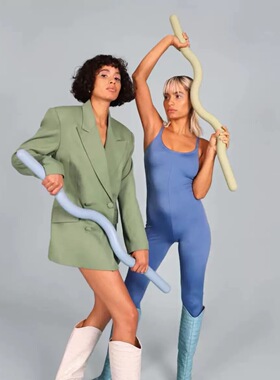 横梁杠铃杆硅胶包边男女健身深蹲举重杠铃负重臀推曲杆bala beam