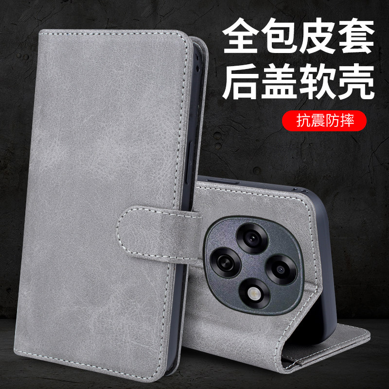 适用于OPPO A6Pro手机壳OPPOA6Pro外壳PLN110防摔硅胶软套商务磁吸保护套全包插卡带盖翻盖皮套挂绳男女潮5G