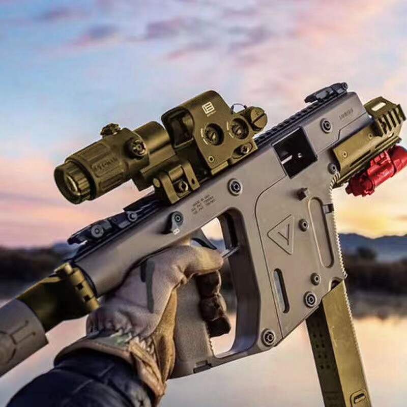 乐辉短剑二代维克托vector电动3连发软弹玩具枪真可发射模型道具