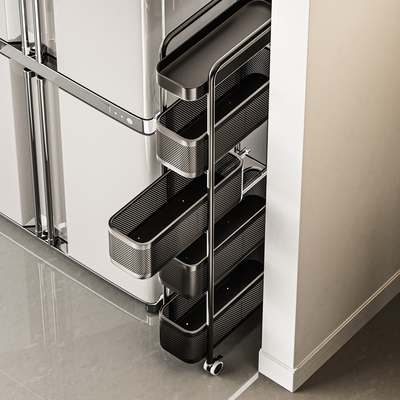 【多尺寸可选】可抽拉夹缝小推车