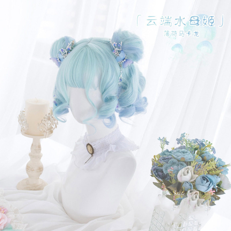 buqi/不七假发头套女Lolita原
