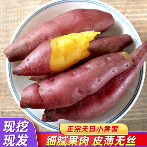正宗新鲜沙地小香薯天目山番薯