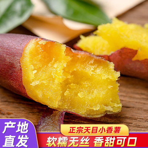 正宗天目山小香薯软糯红薯