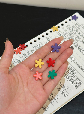 笔记邪修~双脚钉资料整理上班族A4纸文件收纳活页纸固定扣装订环