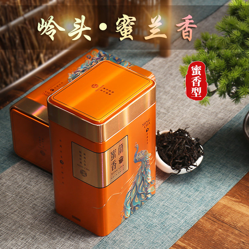 饶平领头蜜兰香浓香型番薯香500g潮州凤凰单丛茶礼盒装高山单枞茶