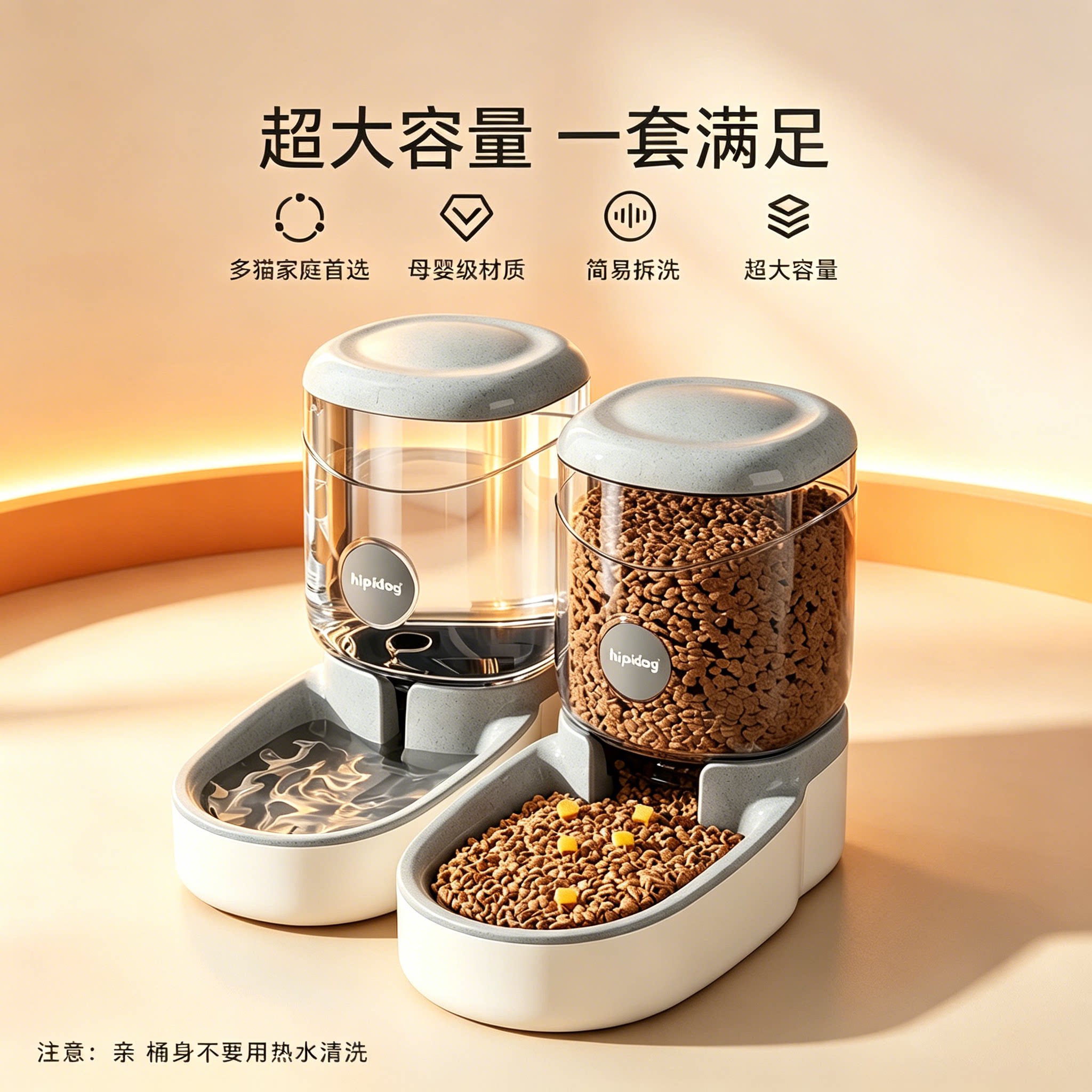 狗狗饮水机宠物猫咪自动喂食器